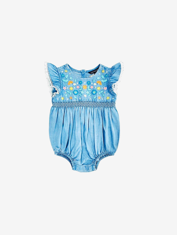 Delia embroidered onesie