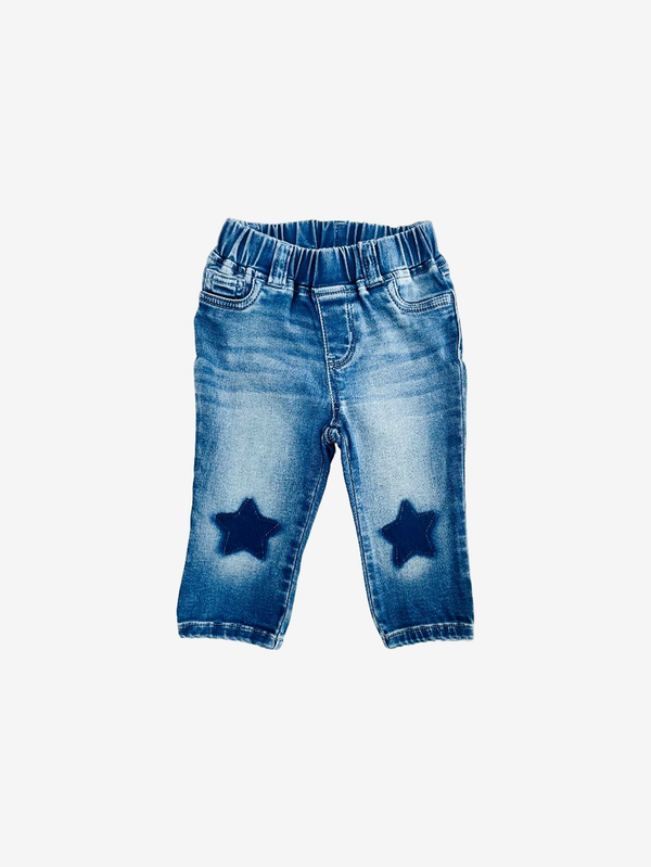 Polly star patch jeggings