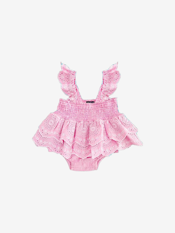 Liliana eyelet romper