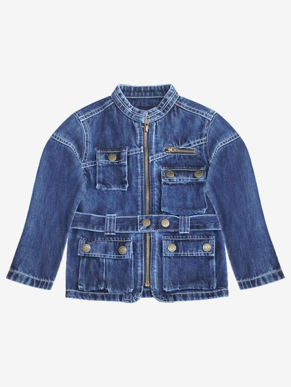 Miles denim utility jacket