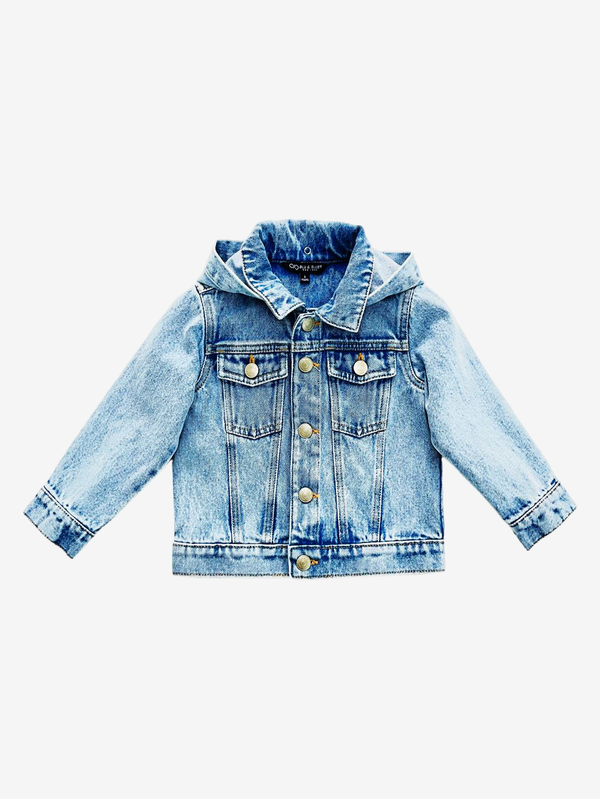 Hudson denim hooded jacket