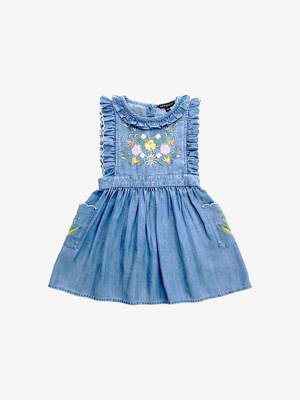 Hazel embroidered dress