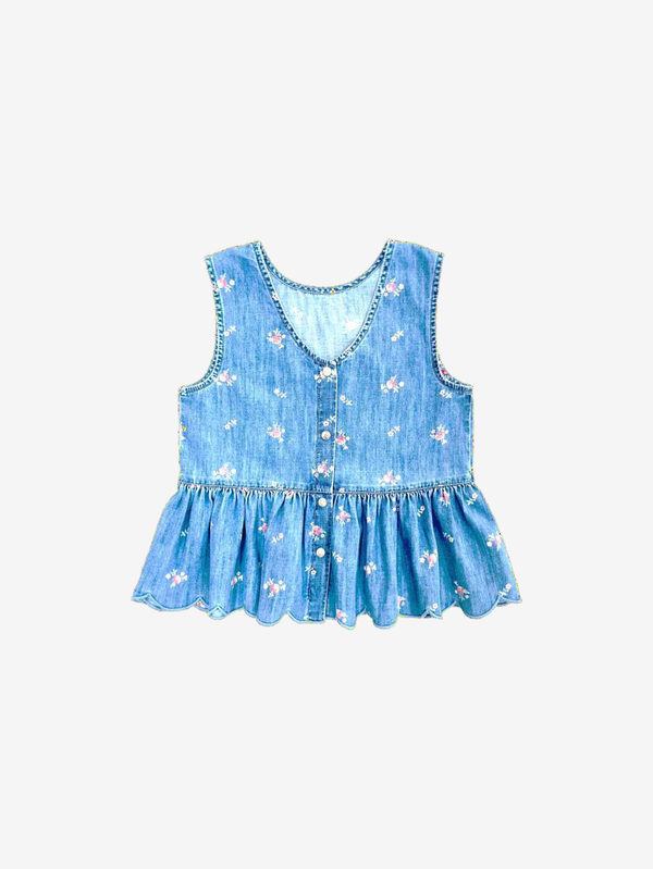 Spring peplum top