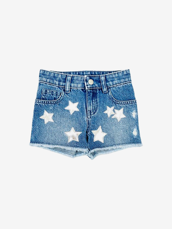 Eva metallic star shorts
