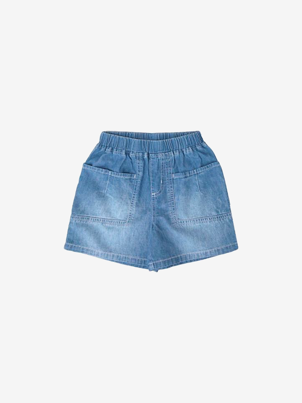 Henry cotton denim shorts