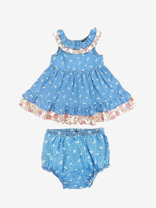 Isla printed dress