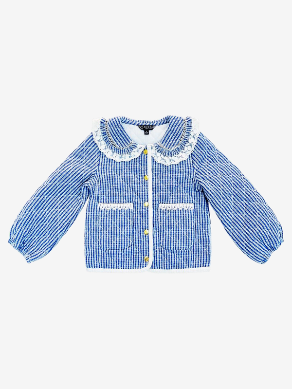 Bianca peter pan collar puffer jacket