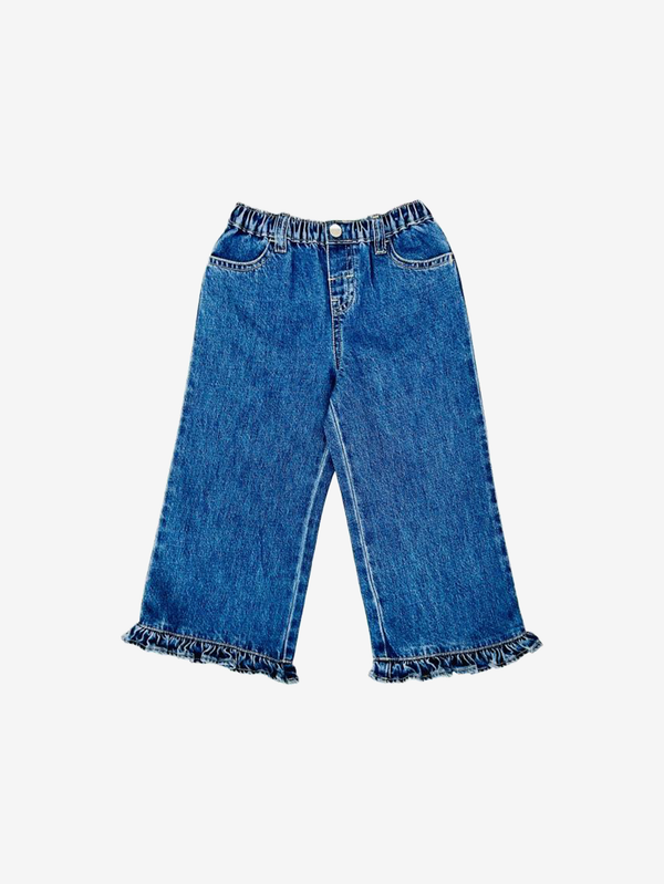 Anna ruffled hem culottes