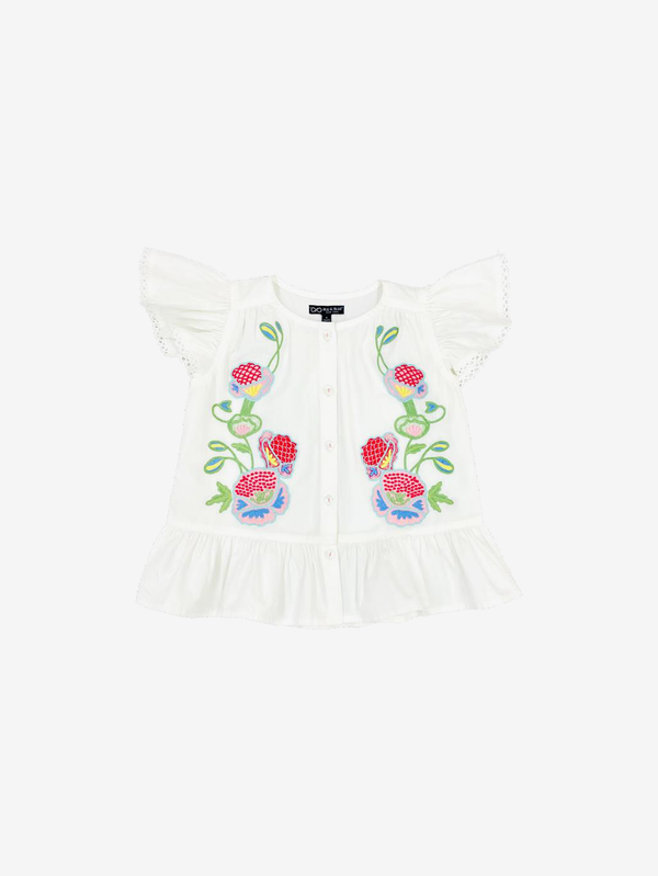Hope embroidered top